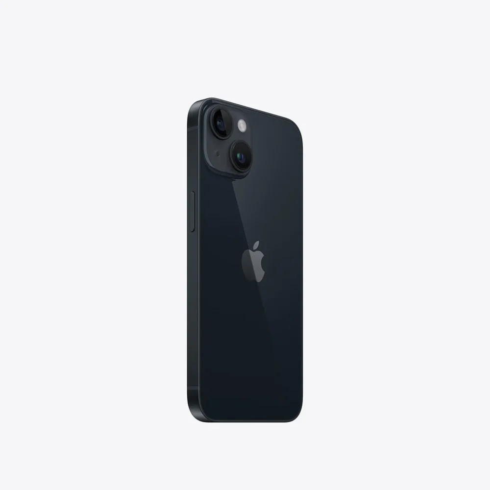 iPhone 14 midnight black back