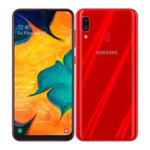 samsung galaxy a30 red